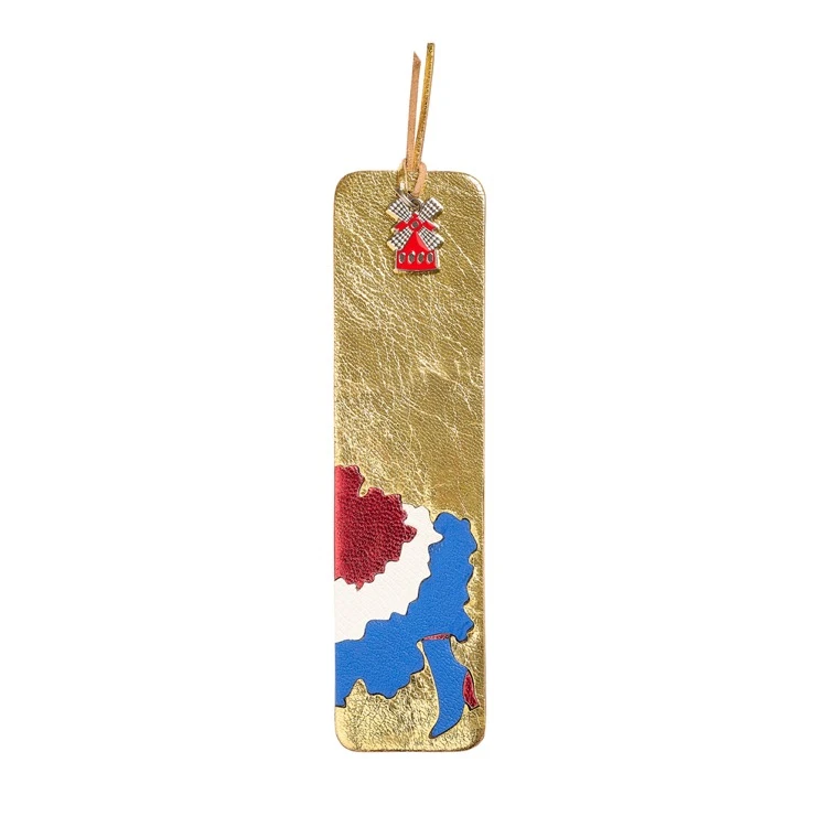 Cancan Leather Bookmark Moulin Rouge by Atelier Pato - Bottine Cancan