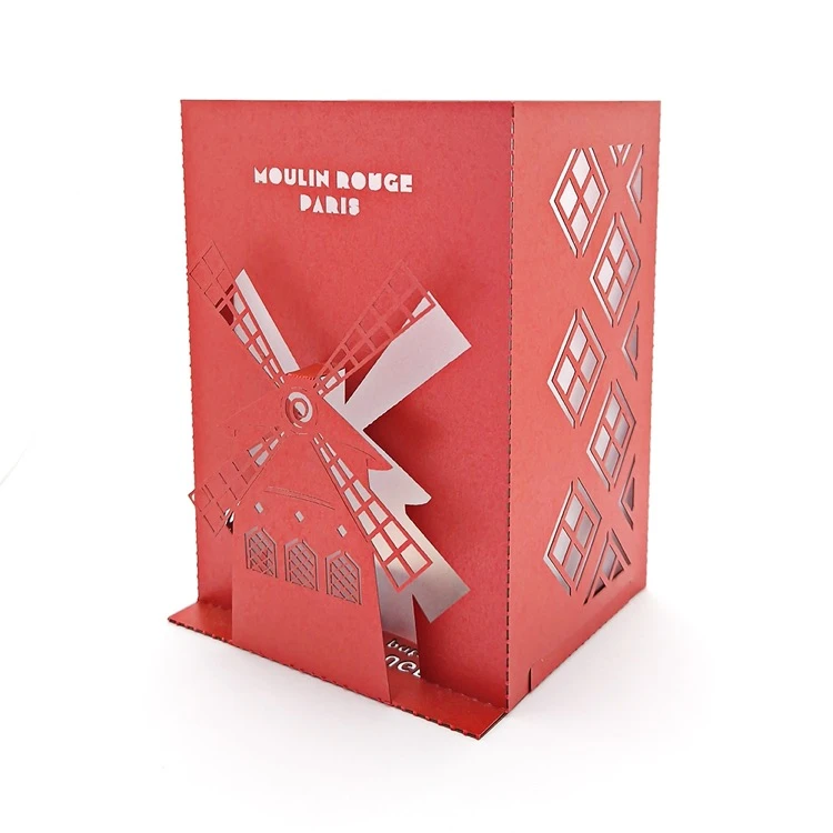 Photophore pop-up Moulin Rouge