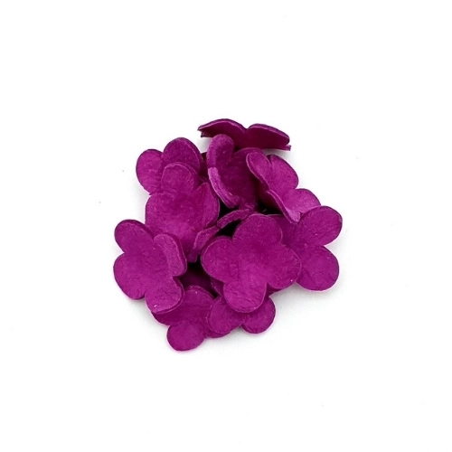 Pin's en marqueterie cuir Les Violettes