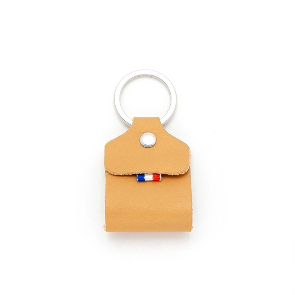Porte-clés lanière personnalisé en cuir modèle Victor