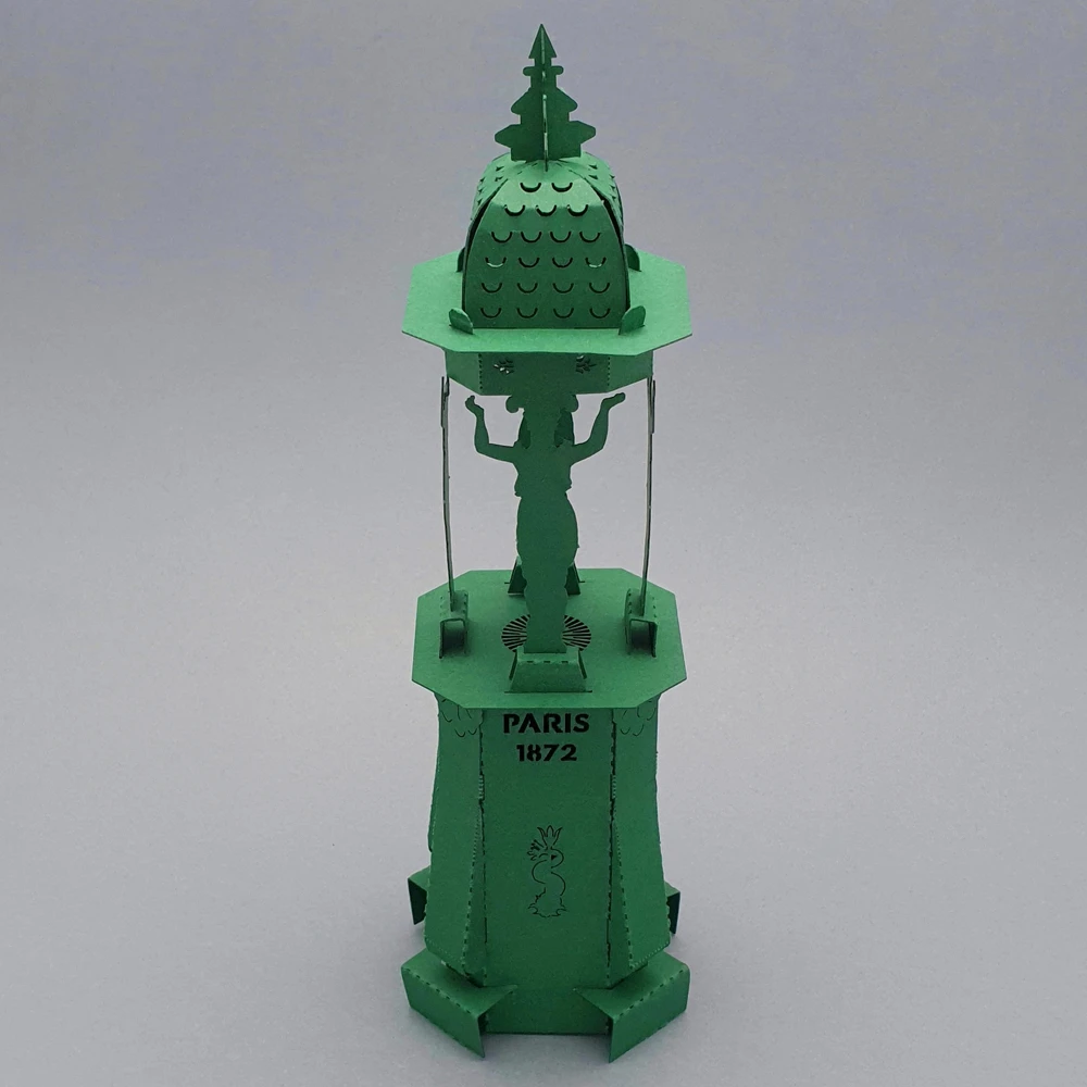 Sculpture Fontaine Wallace 3D DIY - The BIG